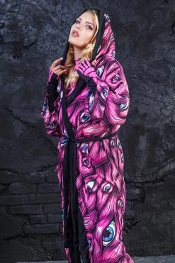 Badinka I See U In Pink Light Robe