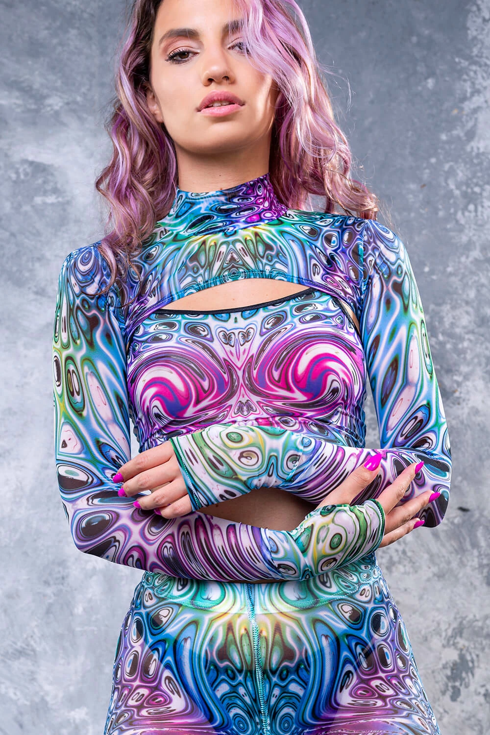 Badinka Liquid Insect Biker Shorts Set - Image 4