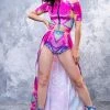Badinka Candy Flip EZ Maxi Rave Outfit