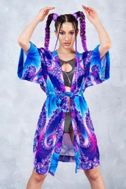 Badinka Fibonacci Spiral Rave Robe
