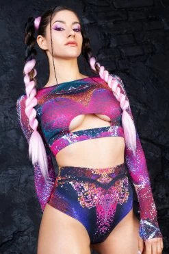 Badinka Karma Long Belt Top