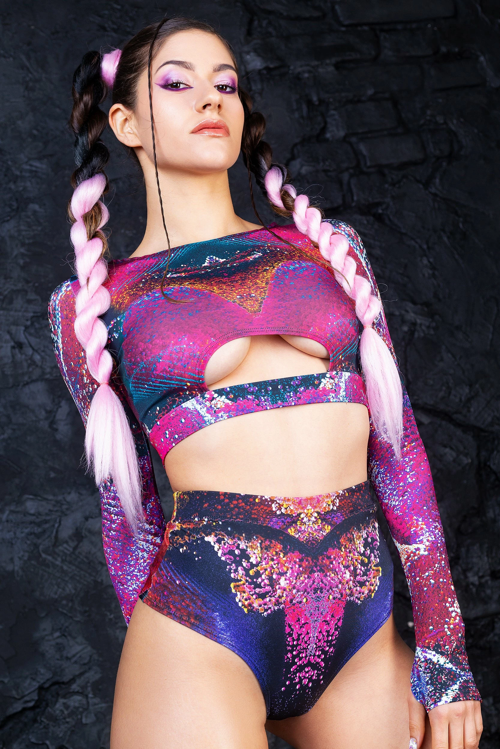 Badinka Karma Long Belt Top