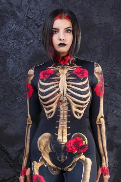 Badinka La Muerta Skeleton Costume