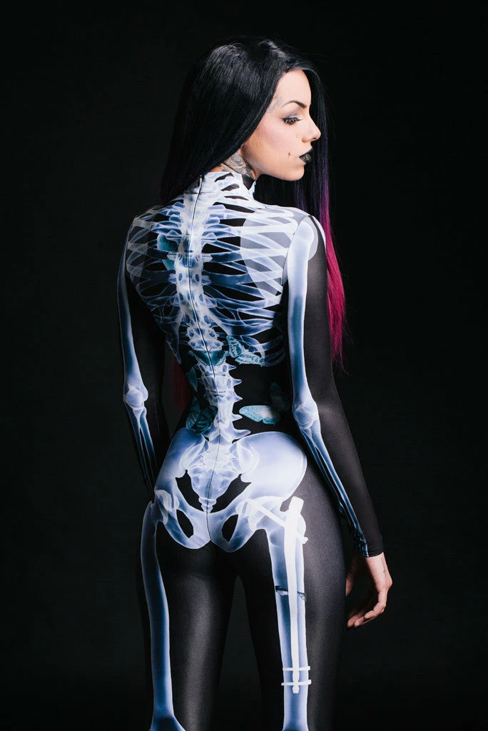 Badinka X-Ray Skeleton Costume - Image 4