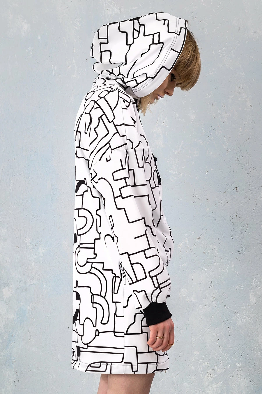 Badinka Halfies Zippy Hoodie - Image 2