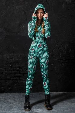 Badinka I See You Green Fit Onesie