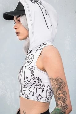 Badinka Ugley Hooded Zippy Top