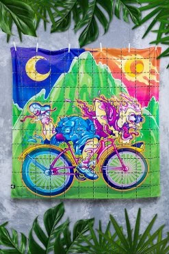 Badinka Bicycle Day Blotter XXL Towel