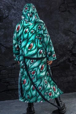 Badinka I See U In Green Light Robe