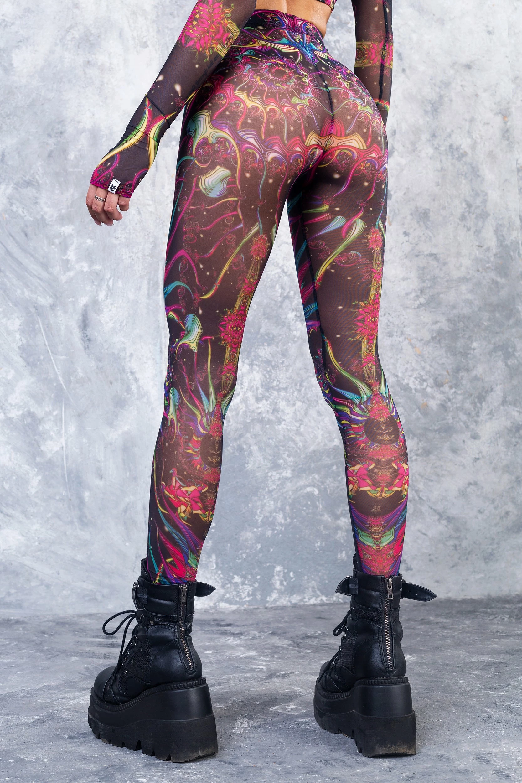 Badinka Synergy Mesh Leggings - Image 2