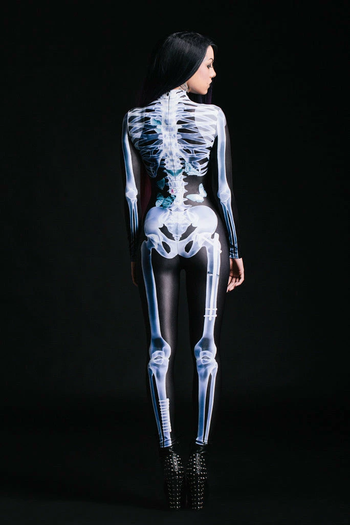 Badinka X-Ray Skeleton Costume - Image 3