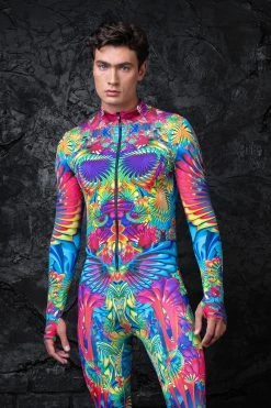 Badinka Kaleidoscopic Bloom Male Costume