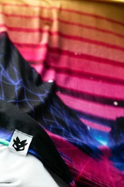 Badinka Synthwave Sunset XXL Towel