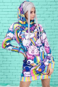 Badinka Sick Of You Hoodie (Blueish)