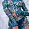 Badinka Circuit Flow Full Mesh Costume