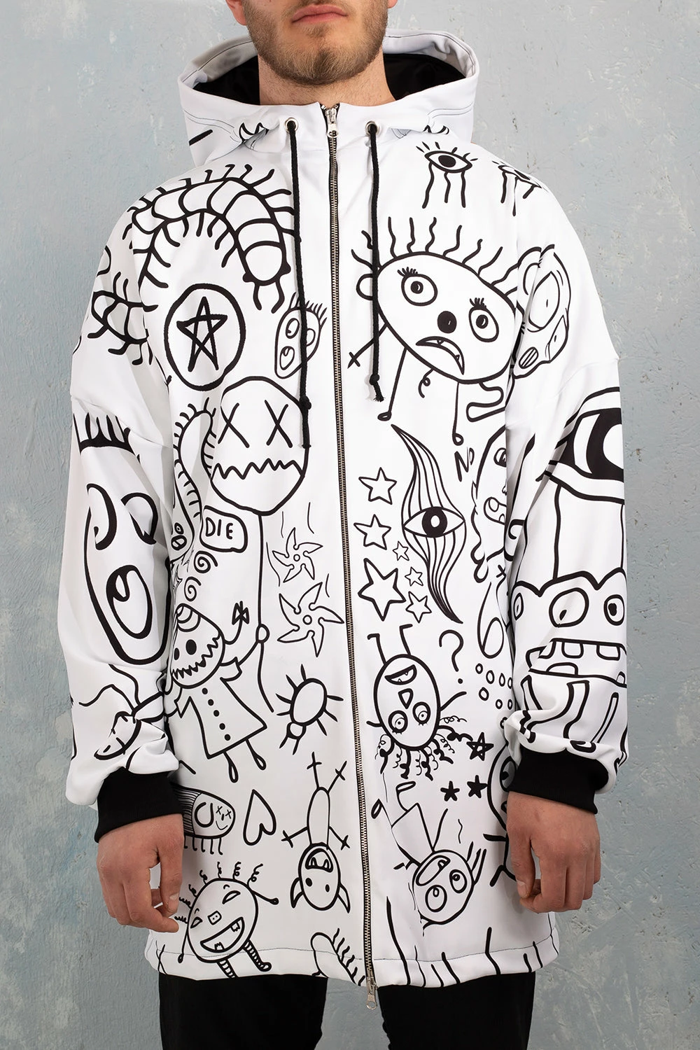 Badinka Ugley Zippy Hoodie - Image 4