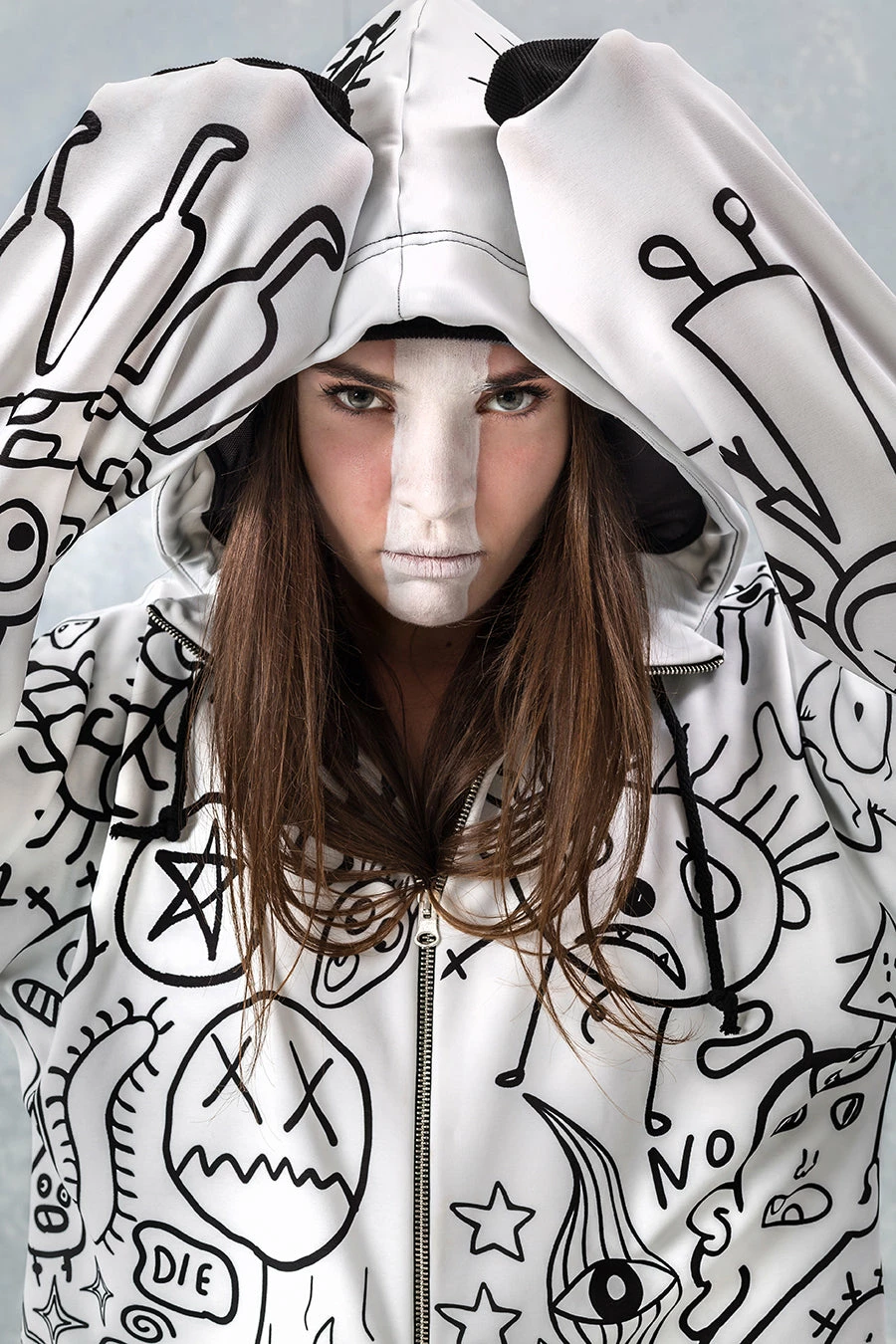 Badinka Ugley Zippy Hoodie - Image 5