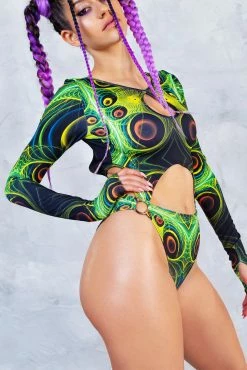 Badinka Doppler Effekt Ring Bodysuit