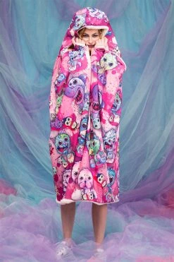 Badinka Happy Meal Hoodie Blanket