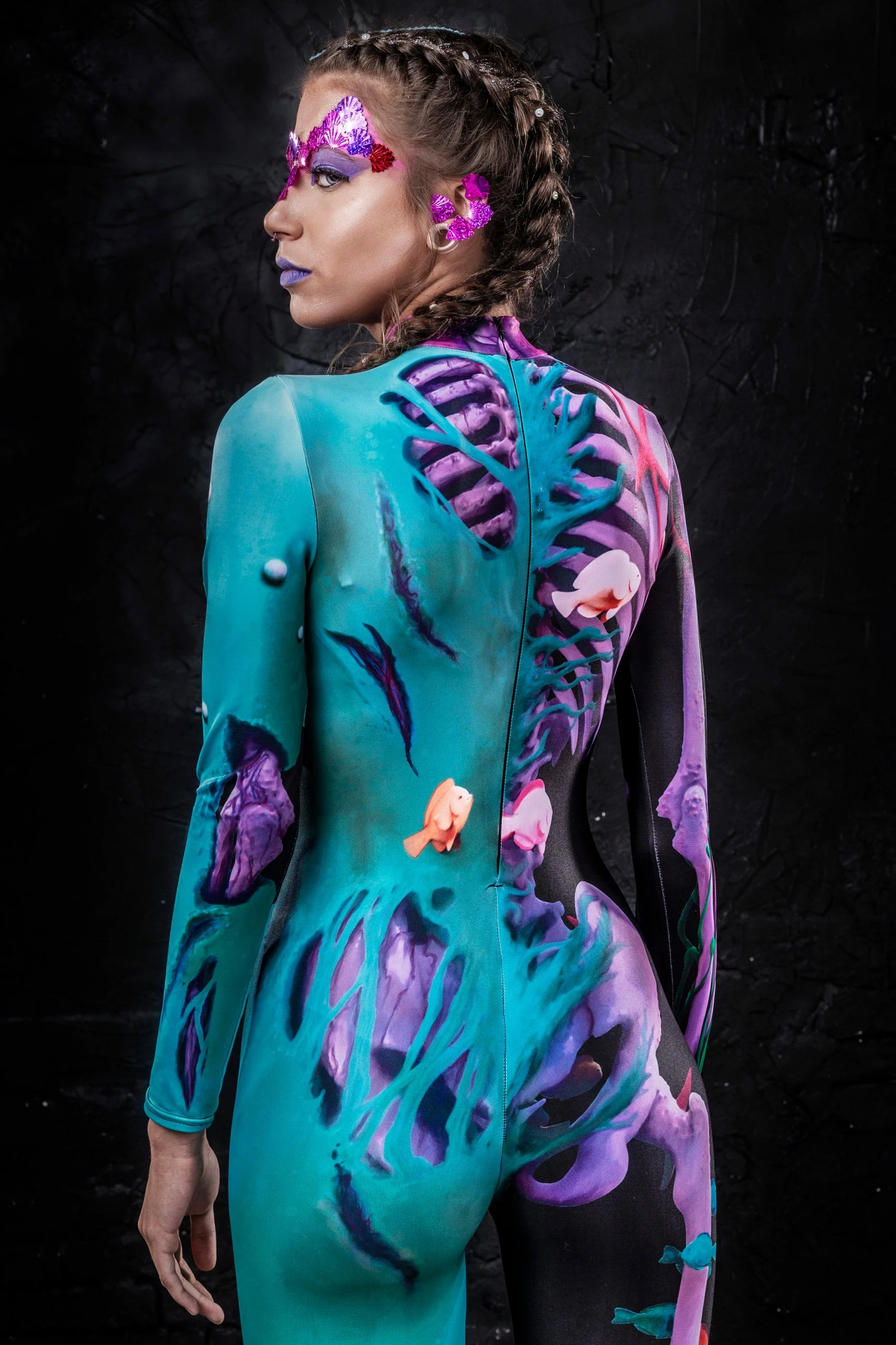 Badinka Sea Serpent Mermaid Costume - Image 2