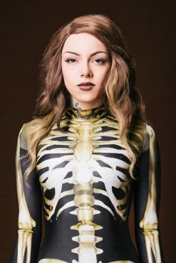 Badinka Graveyard Skeleton Costume