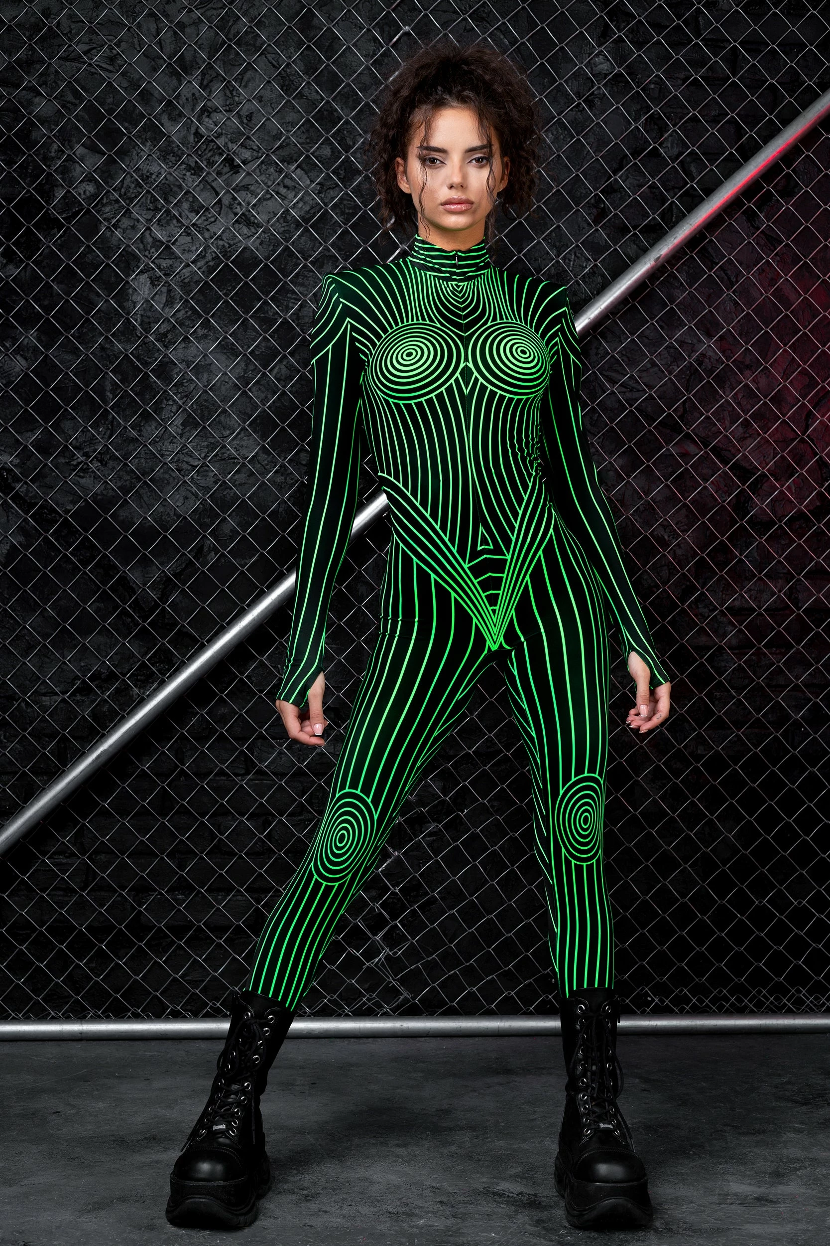 Badinka Maxima Green Pad Costume - Image 6