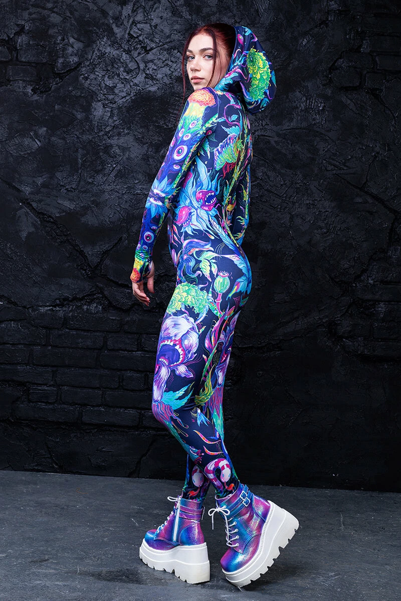 Badinka Psy Flora Fit Onesie - Image 4