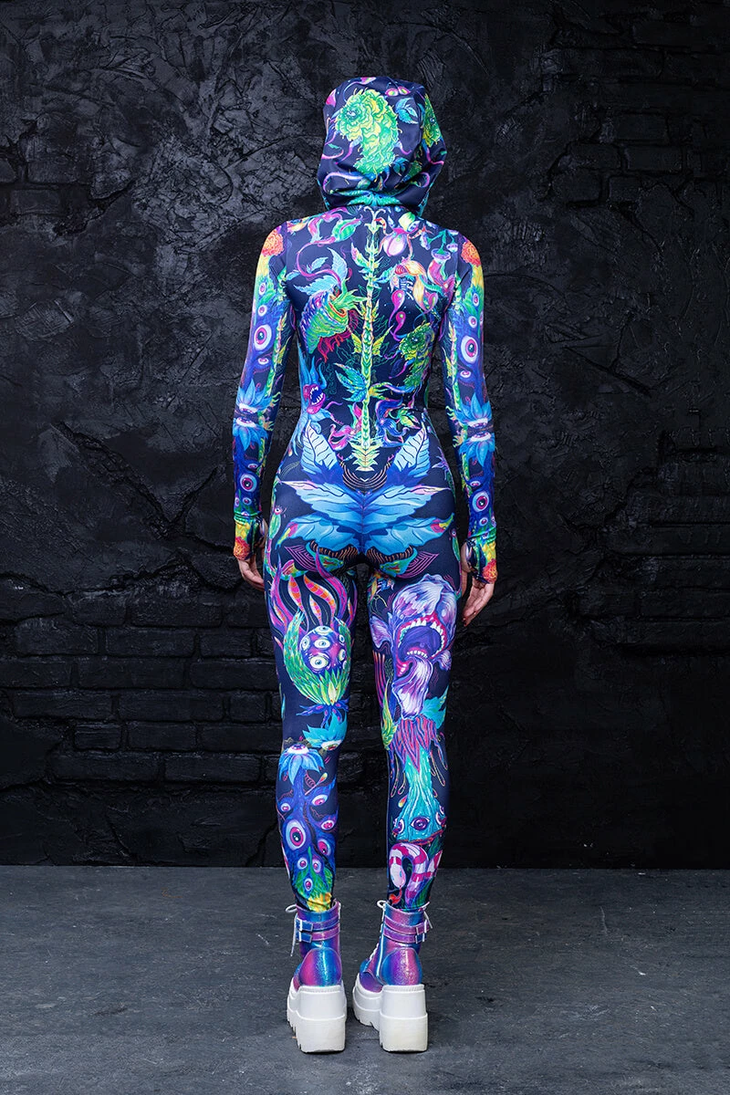Badinka Psy Flora Fit Onesie - Image 6