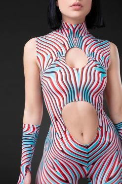 Badinka Iris Keyhole Catsuit