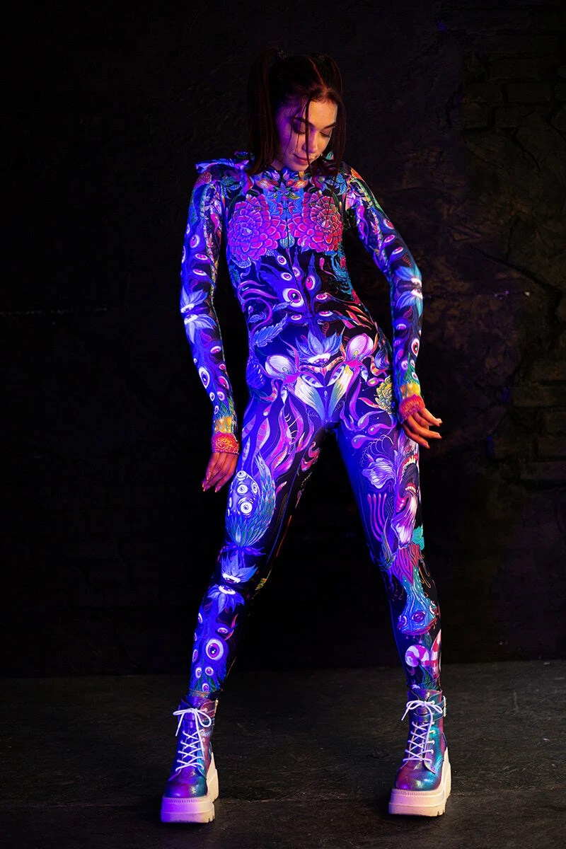 Badinka Psy Flora Fit Onesie - Image 7