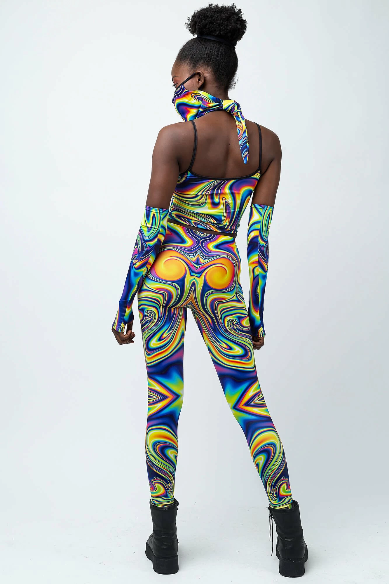 Badinka Jaded Liquid Bandana Set - Image 3