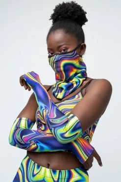 Badinka Jaded Liquid Bandana Set