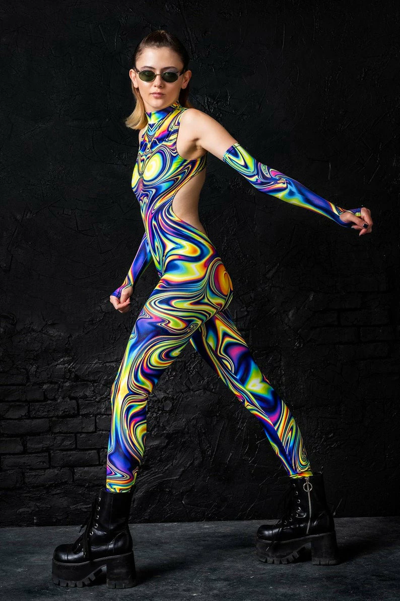 Badinka Jaded Liquid Catsuit