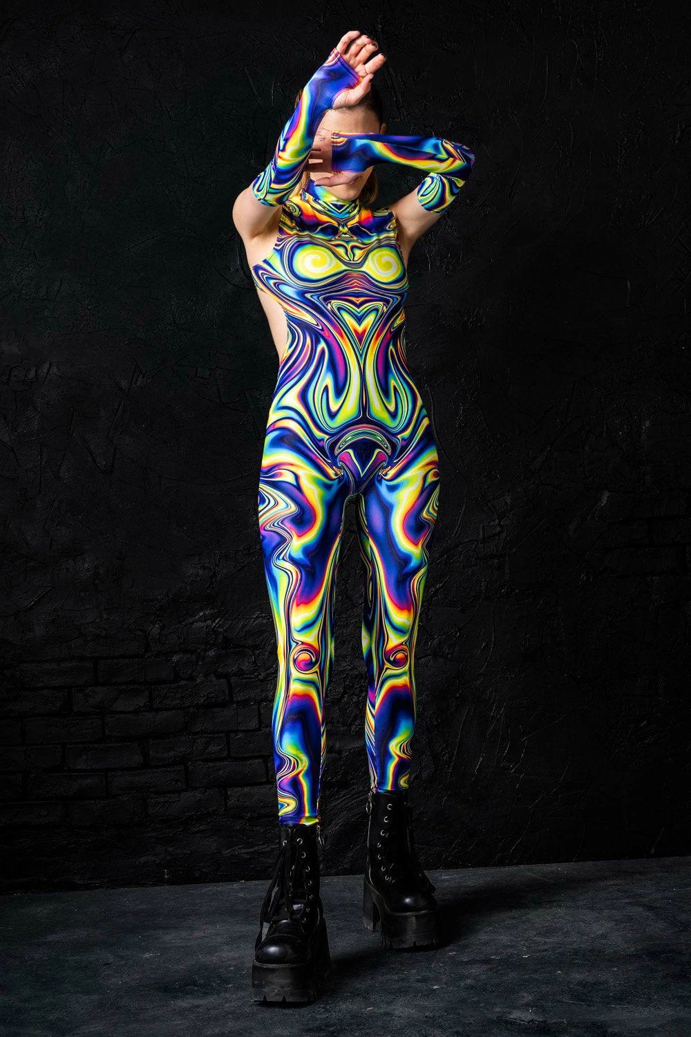 Badinka Jaded Liquid Catsuit - Image 5