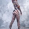 Badinka Illusion Mesh Leggings