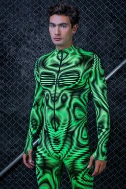 Badinka Fluxxed Green Male Costume
